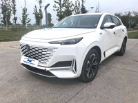 Подержанный автомобиль 2022 года, черный Changan UNI-K IDD 1.5T Blue Whale IDD, леворульный, PHEV, внедорожник, АКПП
