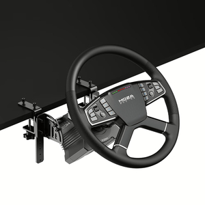 MOZA R5 Pro Sim Racing Truck Farm Simulation Bundle Direct Drive Base ES Lite TSW Wheel SRP Lite2 Pedales Solo para <span class=keywords><strong>PC</strong></span> - Product Image 3
