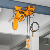 Palans à chaîne pneumatiques de 5 tonnes et 3 tonnes, capacité de levage de 15 tonnes, palan à chaîne électrique