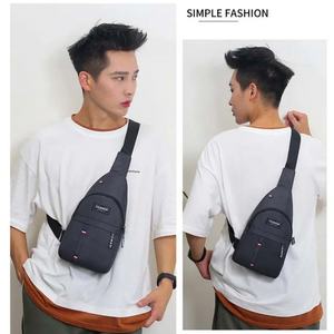 Bolso Bandolera Multifuncional de Moda para Hombre 2022, Bolso Cruzado de Viaje, Bolso de Pecho Azul Oscuro - Product Image 6