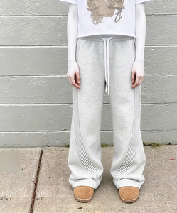 Y2K Wide Leg <strong>Joggers</strong> Men Baggy Flared Sweatpants Streetwear <strong>Oversized</strong> Track Pants Custom Logo OEM - Product Image 4