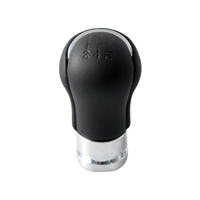 Ventes d'usine - Bouton de levier de vitesses pour Toyota Hilux Revo 2015-2020 - 5 ou 6 vitesses - Bouton de levier de vitesses en cuir perforé - Manuel