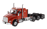Modelo de Aleación de Camión con Remolque Kenworth T880 1/50