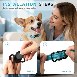 Rastreador GPS Focushine para mascotas, mini collar inteligente para perros y gatos con función de localización iOS sin cuota mensual. - Product Image 5