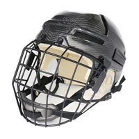Fabricant de casque professionnel technologie d'impression 3D doublure Hockey casque de protection de hockey sur glace en gros