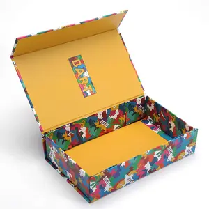 कस्टम थोक चुंबकीय foldable अधोवस्त्र बॉक्स पैकेजिंग लक्जरी