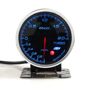 Xe tự động 2.5 "60mm 7 màu defi trước BF turbo tăng Gauge Meter