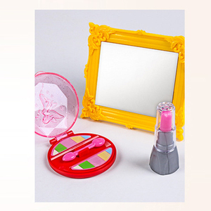 Ragazze Zaino Box Cosmetici di Cortesia Zaino Scatola di Plastica Pettine di Bellezza Specchi Bigiotteria Make-up Borse Spogliatoio Trucco Giocattoli - Product Image 5