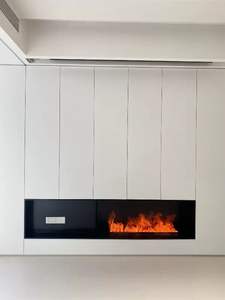 Gran oferta, <span class=keywords><strong>chimenea</strong></span> eléctrica de vapor de llama sin humo de <span class=keywords><strong>chimenea</strong></span> de niebla de agua 3D de <span class=keywords><strong>2</strong></span> <span class=keywords><strong>metros</strong></span> de longitud para Villa Hotel - Product Image 4