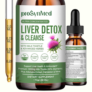 Органический экстракт корня одуванчика в жидких каплях, веганский, без спирта, для поддержки печени, иммунитета и здоровья кожи, под собственной торговой маркой (OEM), 60 мл - Product Image 1