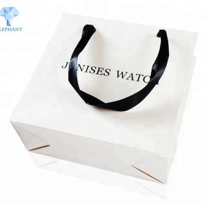 Bolsa de Papel Económica para Compras, Impresa con Logotipo Personalizado, de Buena Calidad - Product Image 4
