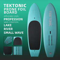 Planche en foil OEM en gros pour usine |   Planche hydrofoil à aile en carbone, bambou et EPS époxy, 6'0" 84L, longueur moyenne, fabrication sous vide