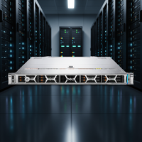 خادم راك Dell Poweredge R6625 1U بمعالج AMD EPYC 9004 مزدوج، للحوسبة عالية الأداء للمؤسسات ومراكز البيانات