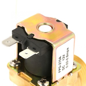 DC12V 24V AC 110V 220V G3/4 valvola elettrica elettrica in ottone chiuso normale valvola elettrica dell'acqua FPD-270A componenti elettronici - Product Image 5