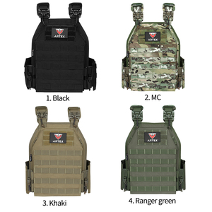 เสื้อกั๊กยุทธวิธี Artex 1000D โพลีเอสเตอร์แบบปลดเร็ว พร้อมระบบ MOLLE สำหรับใส่แผ่นเกราะ JPC พร้อมอุปกรณ์เสริมลายพราง - Product Image 6