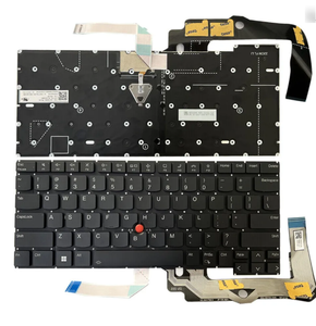 Tastiera con Layout UK/US/FR/<span class=keywords><strong>RU</strong></span>/SP/<span class=keywords><strong>LA</strong></span> Senza Retroilluminazione/con Retroilluminazione per Lenovo ThinkPad T14s Gen2 P1 Gen4 X1 - Product Image 1