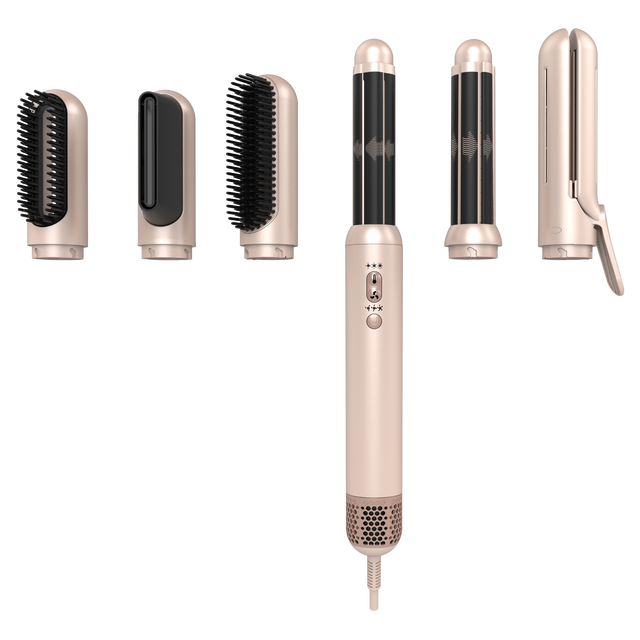 Multi Styler 7 in 1 AutoWrap Styler Hot Air Brush Hair Air Curler BLDC Hot Air Thermal Hair Dryer 6 in 1