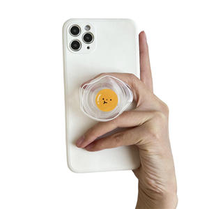 Alien transparente dibujos animados Gel gota oso Airbag soporte perezoso escritorio soporte teléfono móvil anillo hebilla soporte dedo - Product Image 3