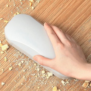Brosse à poussière pour <span class=keywords><strong>tapis</strong></span>, balayette à miettes en plastique pour table de chevet, nettoyeur de poils d'animaux, rouleau adhésif anti-peluches pour vêtements - Product Image 4