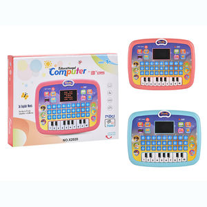 Tablette d'apprentissage multifonctionnelle pour enfants : Piano éducatif précoce, machine à apprendre les mots et l'alphabet avec fonction tactile et LED parlante - Product Image 6