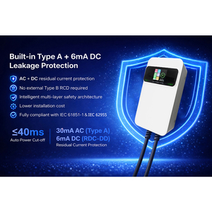 เครื่องชาร์จรถยนต์ไฟฟ้าแบบ2 EV ติดผนัง7KW EU IEC กับ BYD <span class=keywords><strong>MG</strong></span> Kia - Product Image 4