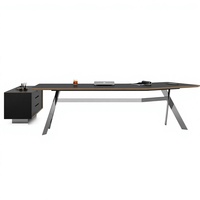 Bureau de direction Xumo Series 2,4 m XUMO-01, mobilier de bureau moderne OEM/ODM, dimensions, couleur et logo personnalisables