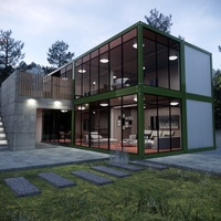 Kit modulaire pour la maison pré-coupée, conteneur de 20 pieds, fabriqué en chine, offre spéciale
