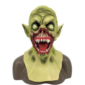 Maschera da Vampiro Halloween Spaventosa Dracula Mostro Design Tradizionale Integrale Stampa Serigrafica Monocolore Casco per Feste <span class=keywords><strong>Horror</strong></span> - Product Image 6