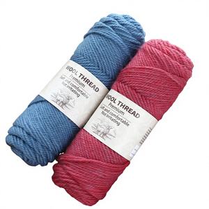 Fil super doux en mélange <span class=keywords><strong>de</strong></span> <span class=keywords><strong>laine</strong></span> d'alpaga, 100g/<span class=keywords><strong>rouleau</strong></span>, 245, épais, pour tricot à la main, manteau, écharpe ajustée, bonnet, motifs résistants à la teinture - Product Image 1