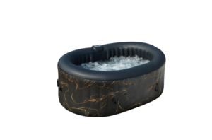 Bain à remous <span class=keywords><strong>gonflable</strong></span> en PVC personnalisé <span class=keywords><strong>Spa</strong></span> extérieur 2 personnes Portable Pliable Design moderne avec accessoires - Product Image 3