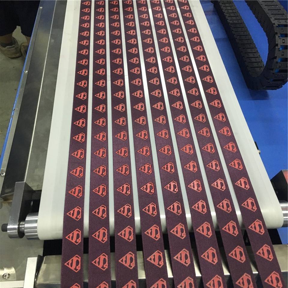 Automatic Ribbon Screen Printing Line Multi Color Roll to Roll Silk ...