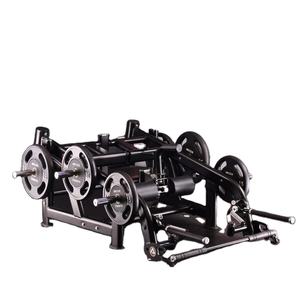 Equipo de gimnasio de fuerza cargada con placa de acero comercial GluteBuilder <span class=keywords><strong>Deadlift</strong></span> Trainer con función para entrenamiento de pecho y espalda - Product Image 1