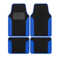 Ensemble de tapis de sol universels quatre pièces en PVC pour voiture, antidérapants, résistants à la saleté, style vintage nordique, best-seller transfrontalier