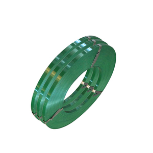 <span class=keywords><strong>Bande</strong></span> <span class=keywords><strong>de</strong></span> cerclage en acier laminé à froid prélaqué vert ciré <span class=keywords><strong>de</strong></span> 3/4 po, <span class=keywords><strong>prix</strong></span> usine - Product Image 1