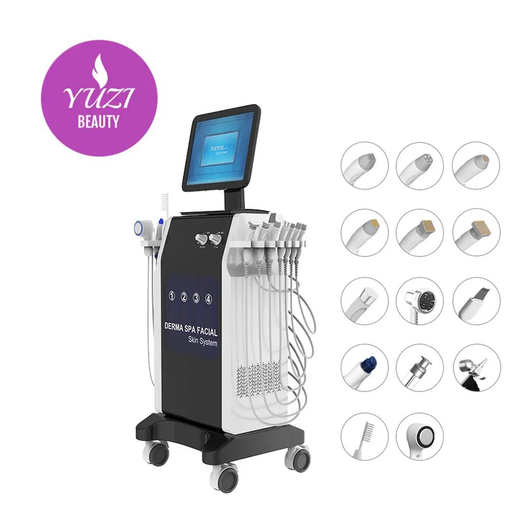 2023 Best Sale Ems Diamond Peel Skin Mitesser entferner Wasser Hydro Derma brasion Tiefen reinigung Gesichts maschine