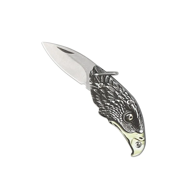Workpro — couteau pliant décoratif en forme de tête d'aigle, outil de poche multifonctionnel