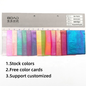 ผ้าโพลีเอไมด์ผสมสแปน<span class=keywords><strong>เด็ก</strong></span>ซ์พิมพ์ลายโฮโลแกรมเมทัลลิกกลิตเตอร์นีออน สำหรับ<span class=keywords><strong>ชุด</strong></span>ว่ายน้ำ <span class=keywords><strong>ชุด</strong></span>ชายหาด และชุดแสดงโชว์  ขั้นต่ำในการสั่งซื้อน้อย - Product Image 2