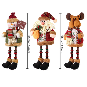 Decoraciones Navideñas, Muñeco de Santa Claus, Adornos de Reno, Decoración para Árbol de Navidad, Regalos Navideños - Product Image 3