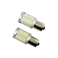 Luz LED de freno para coche, decodificador CANBUS T20, 6800lm, 68W, BA15S, W21, 7443