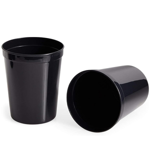 Custom Logo Promotional Plastic Stadium Cup 8oz 10oz 16oz 20oz 24oz 32oz Unbreakable Plastic Party Cups
