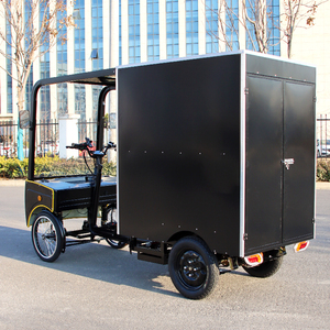 Quadricycle électrique à 4 roues avec assistance au pédalage pour <span class=keywords><strong>livraison</strong></span>, vélo cargo <span class=keywords><strong>utilitaire</strong></span> à forte capacité de chargement pour <span class=keywords><strong>livraison</strong></span> professionnelle - Product Image 2
