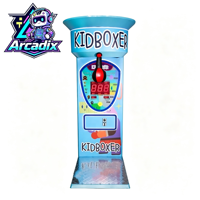 Machine de boxe pour enfants à monnayeur, testeur de force, jeu d'arcade sûr et souple pour centre commercial