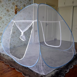 휴대용 접힌 침대 캐노피 mustiquaire 부어 조명 팝업 어린이 모기장 침대 - Product Image 6