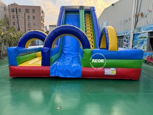 Castello Gonfiabile per Bambini con Scivolo, Parco Giochi Gonfiabile, Parco Divertimenti per Bambini - Product Image 2