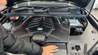 Kit carrosserie en fibre de carbone pour Lamborghini URUS, amélioration URUS, panneau décoratif du moteur, plaque de protection décorative du moteur