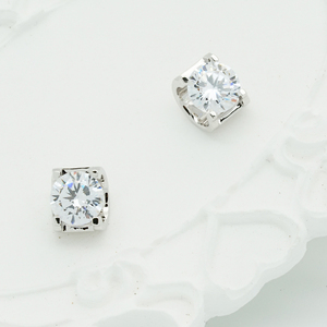 Aretes Geométricos Clásicos de Oro Sólido 9K/14K/18K con Corte Brillante Redondo para Joyería de LUJO DIARIO - Product Image 5