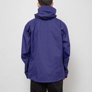 Giacca Tecnica Personalizzata Resistente e Leggera con Membrana <span class=keywords><strong>GORE</strong></span>-<span class=keywords><strong>TEX</strong></span> EPE Riflettore RECCO Cappuccio a Basso Profilo Impermeabile Antivento - Product Image 3