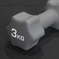 SMARTFIT Ensembles d'haltères en néoprène enduit, couleurs personnalisées pour la musculation, 0,5-5 kg