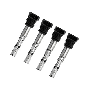 Bobines d'allumage pour Volkswagen Passat Audi TT 06A905115 0986221024 6A905115A, jeu de bobines d'allumage de remplacement en acier - Product Image 1