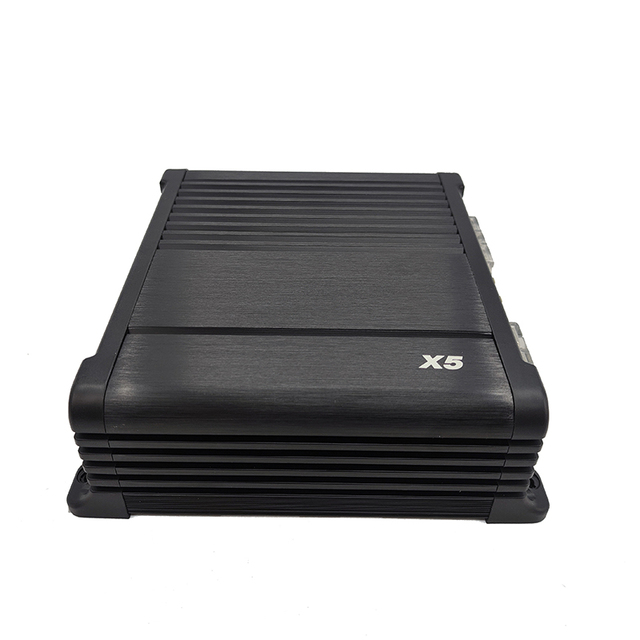 X5 High Power Mono Block Class D Car Amplifier with Crossovers Designed for Car Audio Enhancement
